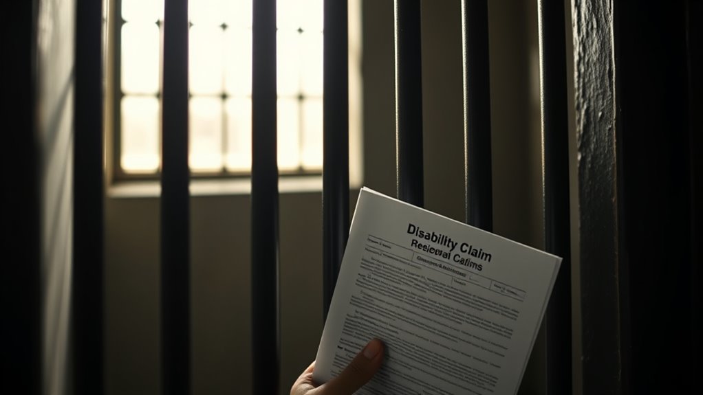 benefits eligibility during incarceration