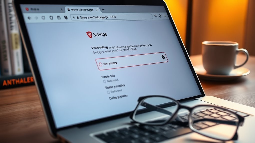 brave private and tor browsing