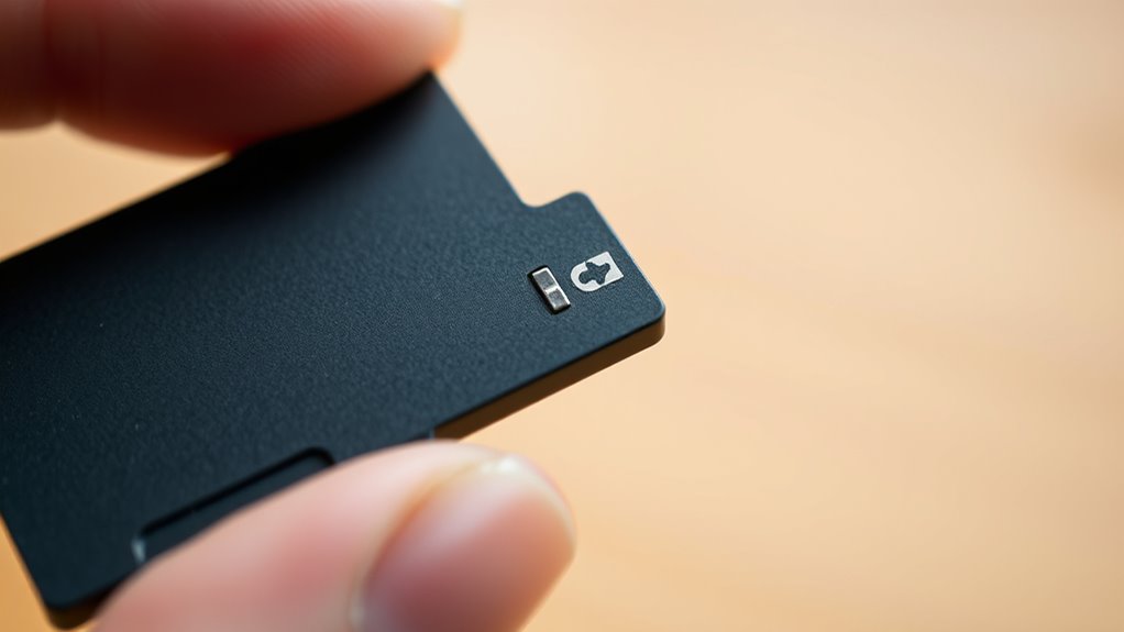 check sd card lock switch