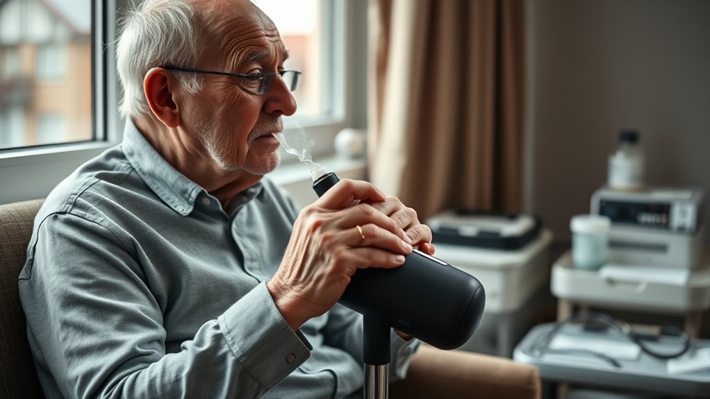 copd impairs lung airflow