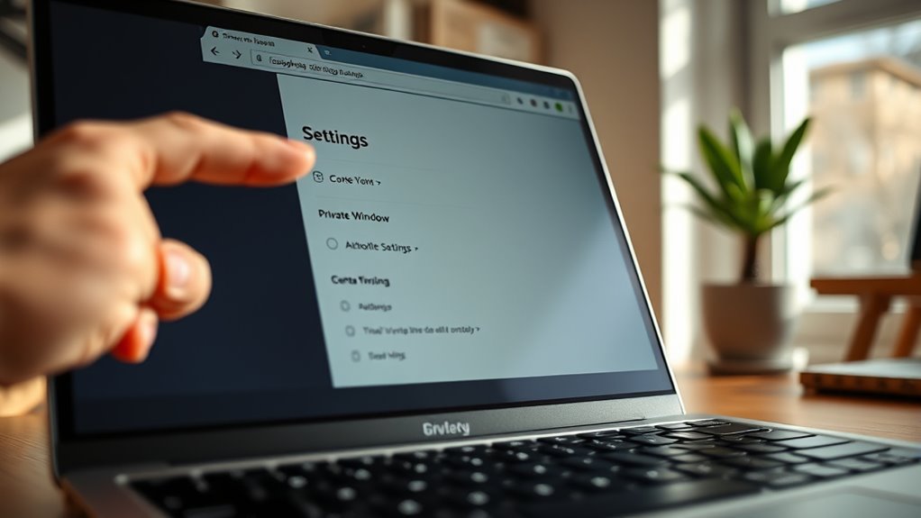 disable brave private mode