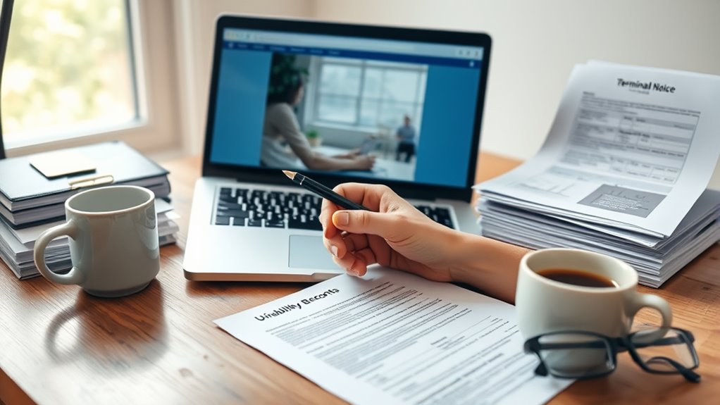 filing unemployment after termination