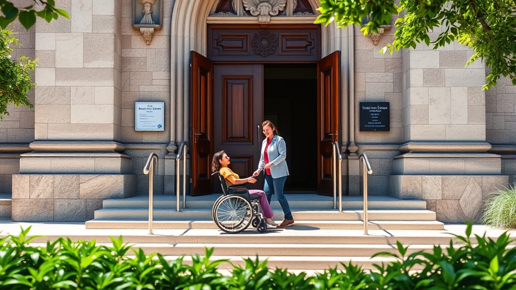 free disabled visitor admission