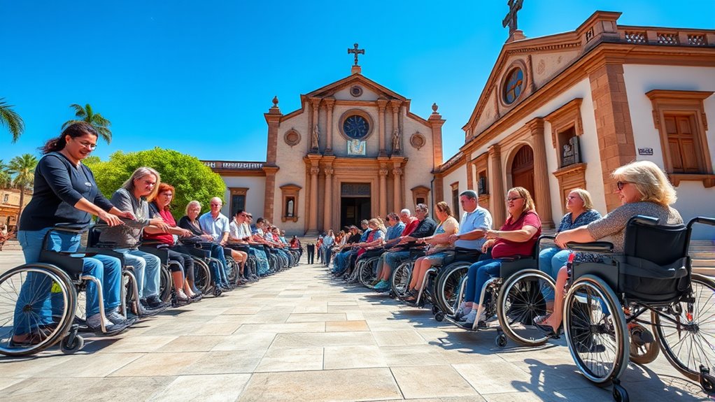 free wheelchair assistance available