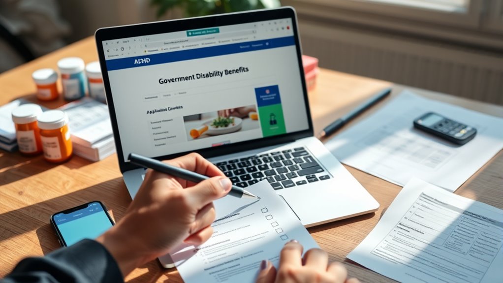 online disability application process