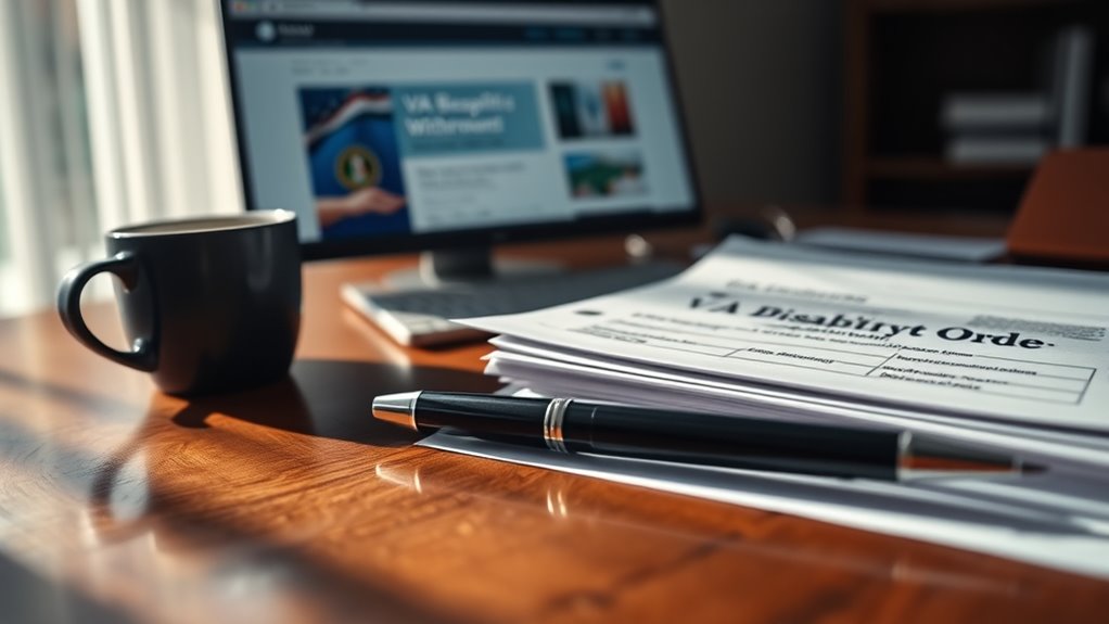 submit va income withholding