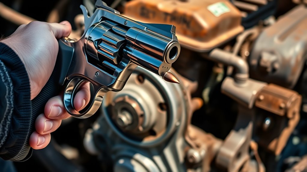 use high velocity armor piercing ammunition