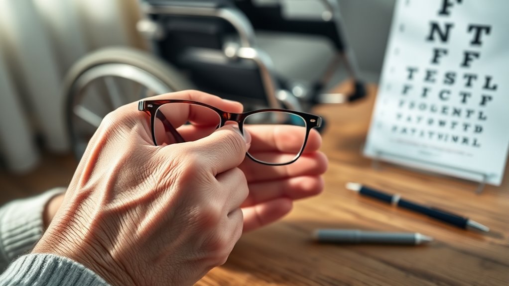 vision impairment work capacity