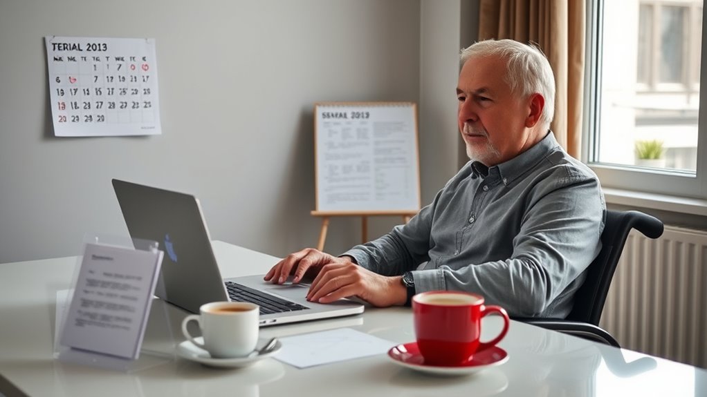 work test during benefits